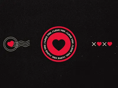 Love Badges & Elements customizablegraphics graphicelements hearticons illustratorassets lovebadges psdgraphics svggraphics valentinesdesign vectorelements