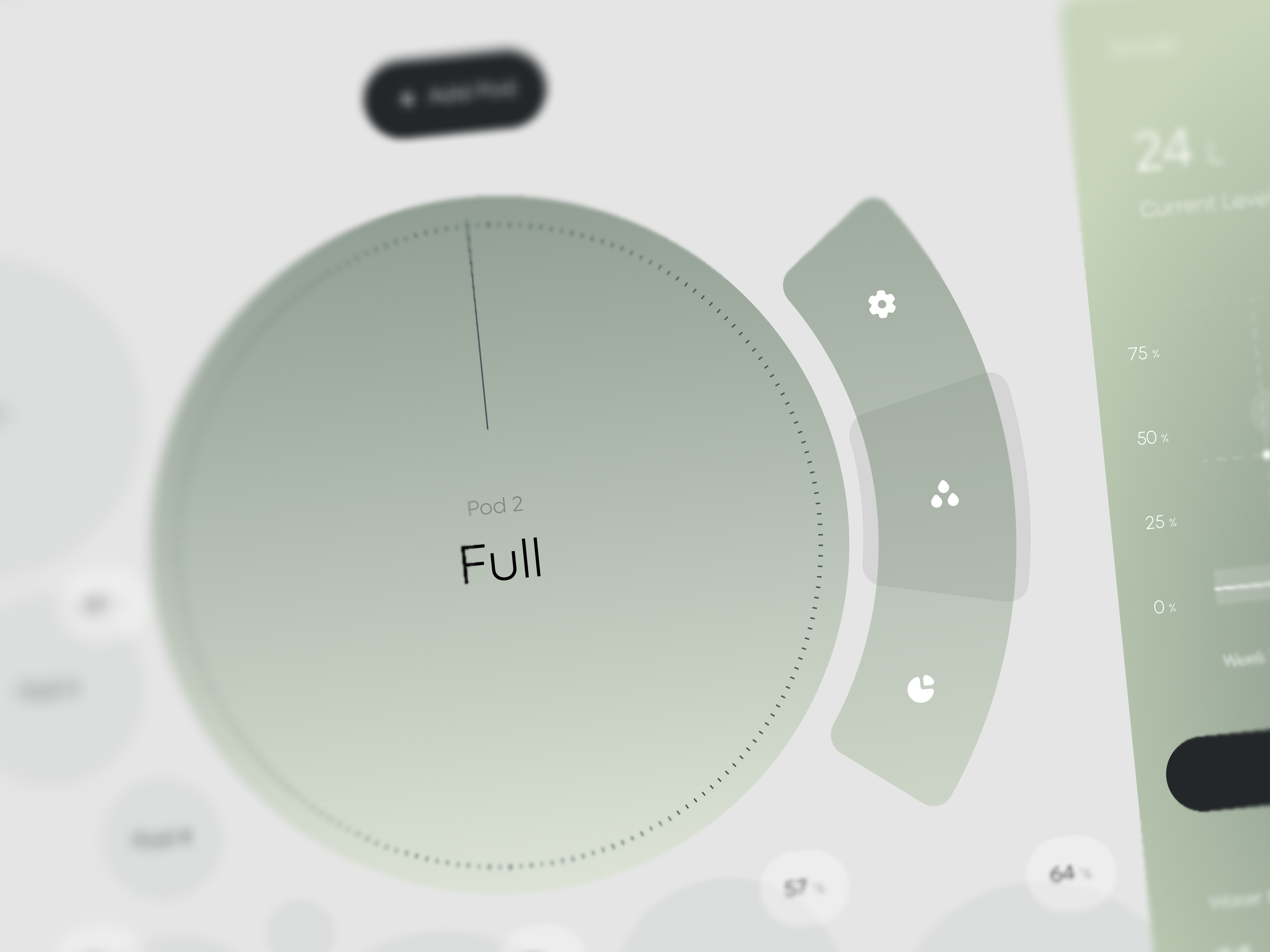 WaterPod SaaS – IoT Water Storage Dashboard admin ai analytics app app design automation b2b crm dashboard design interface iot product saas software ui ux web app web design