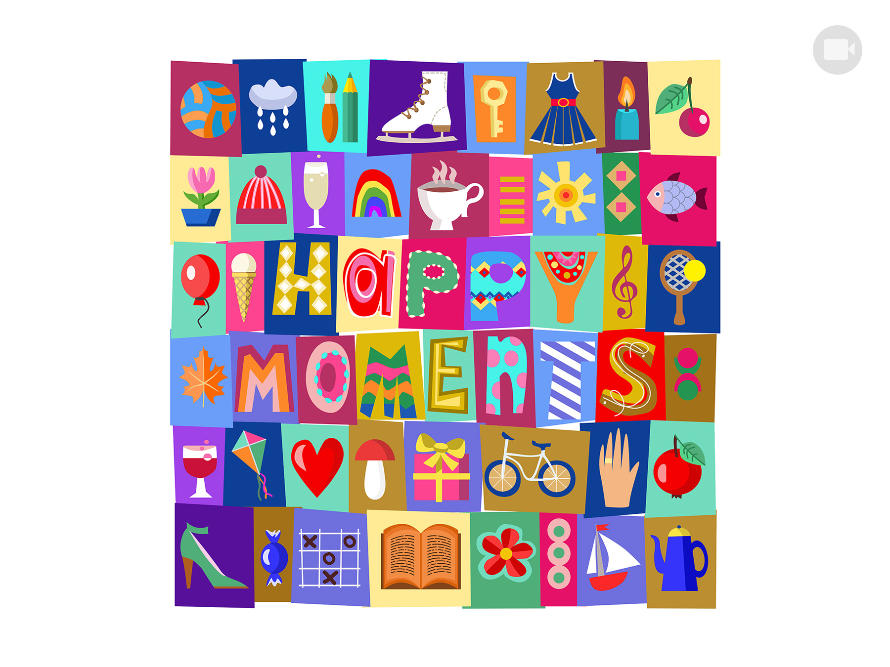 Happy Moments / Monoprint & Seamless Pattern animation branding checkered pattern fashion design fitness graphic design happy moments illustration logo pattern product design seamless pattern seamlesspattern symbol textile textile pattern ui vector
