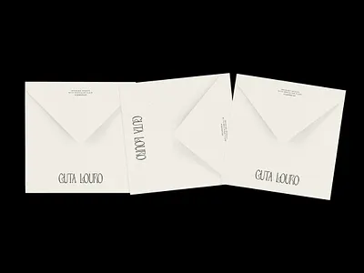 Envelope / Stationery / Branding / Interior design studio brand identity branding editorial envelope graphic design layout letterpress logo logo design minimal minimalist monochrome paper premium print design stationery texture typography wordmark
