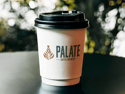 Palate Coffee Rebrand barista branding coffee rebrand daily challenge espresso graphic design logo design sanford volusia county