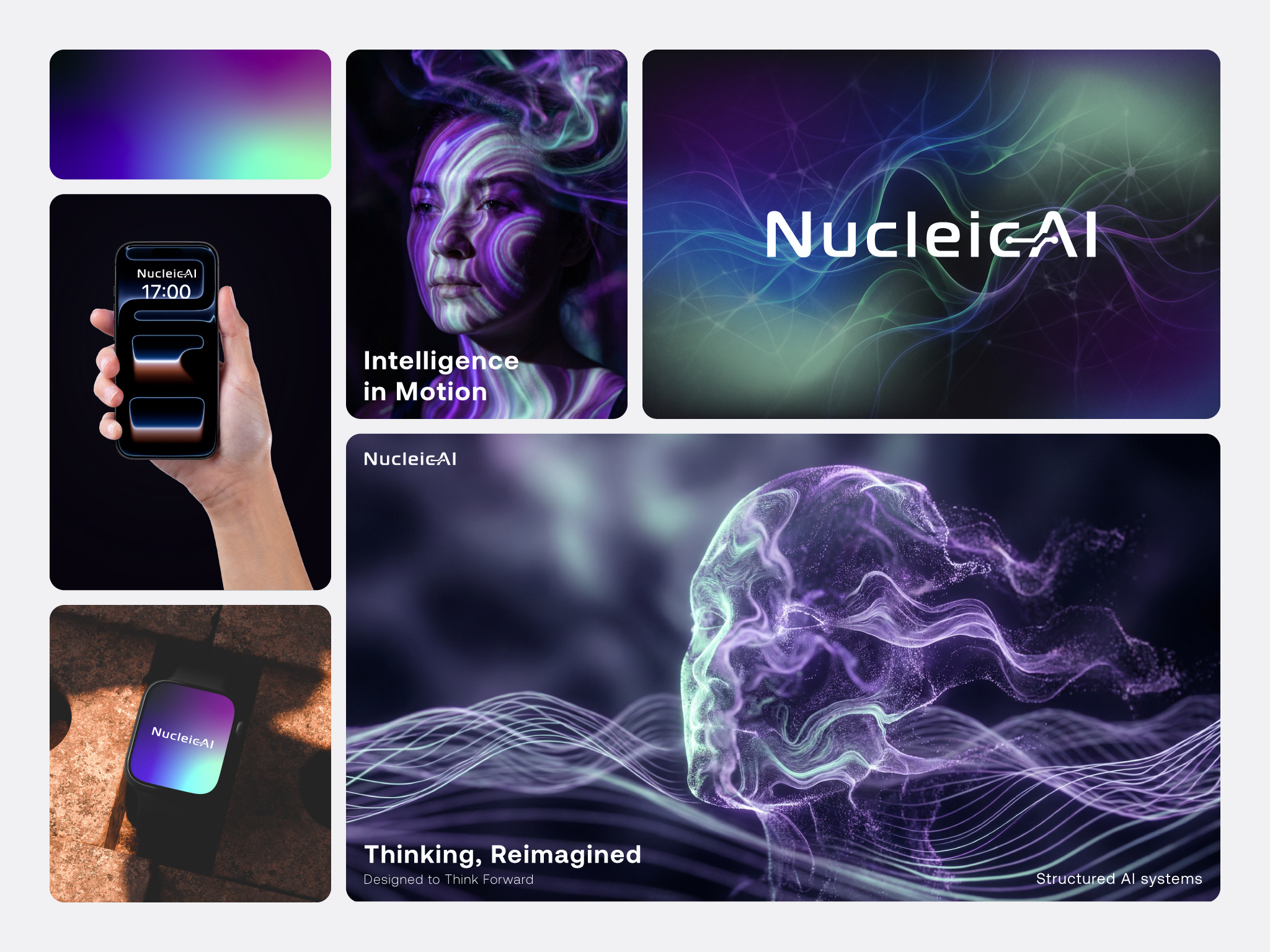 AI & SaaS logo branding ai brain brand branding data design flow icon identity illustration logo logoicon logotype minimal modern saas ui vector