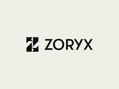 ZORYX — Brand Identity for Financial Innovation Platform ai assistant ai dashboard app design branding design finance logo graphic design illustration investment logo logo logo design ui vector