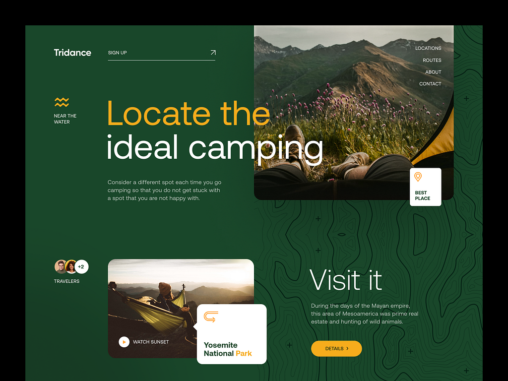 Tridance Website by Halo UI/UX for HALO LAB on Dribbble