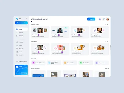 AI Avatar Platform UI/UX Design ads dashboard ads ui ux ai avatar ai dashboard ai platform ai saas ai tool ai ui ux ai website campaign ui ux digital marketing dashboard digital marketing ui ux marketing dashboard marketing saas dashboard marketing ui ux midjourney saas dashboard saas platform dashboard saas platform ui ux saas ui ux