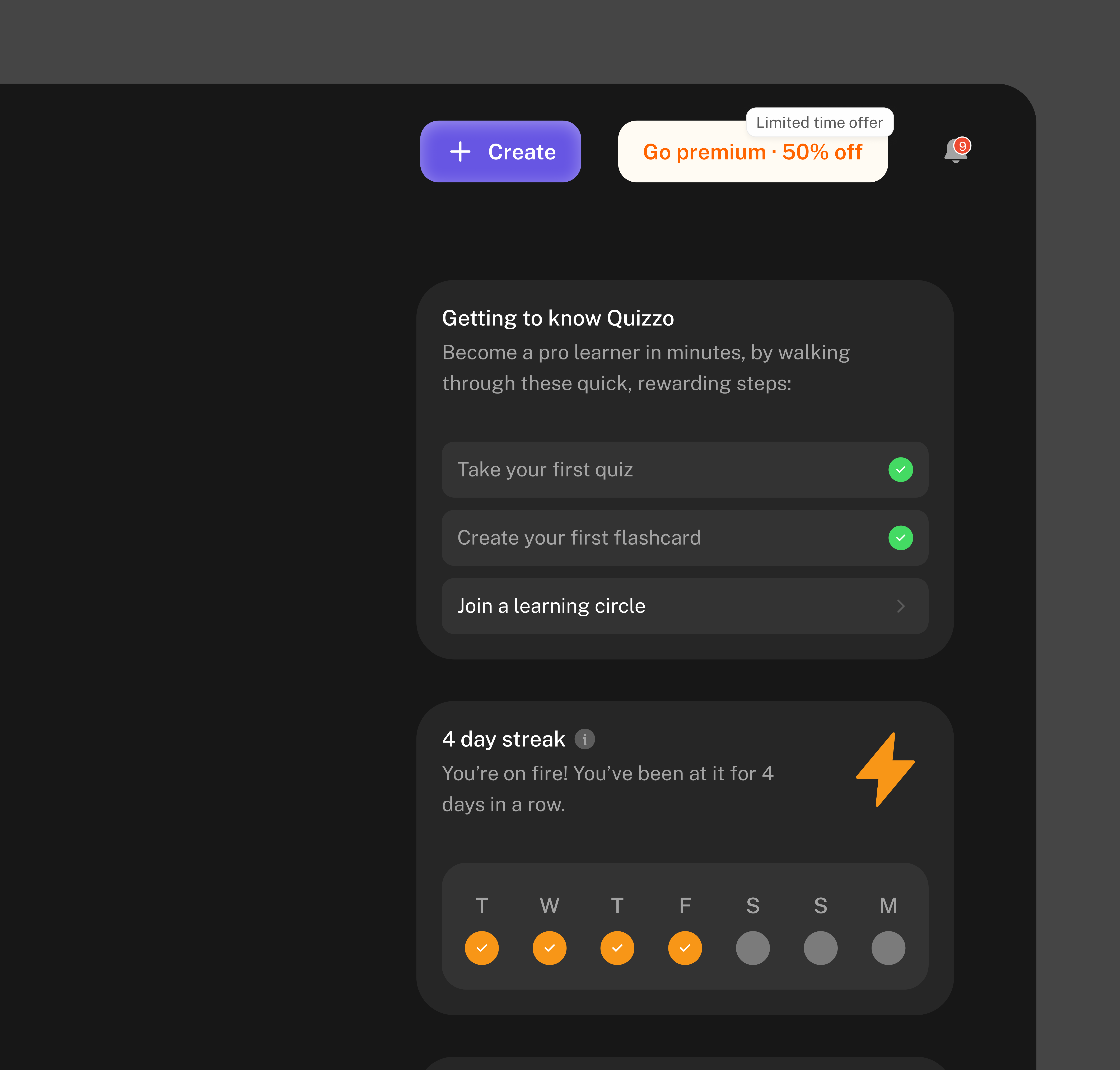 E-learning components (dark mode) - 1/2 design product design ui ui design
