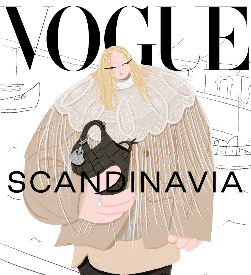 The best street style of AW26 – illustrated aw26 characters cph escandinavia fashion fashionweek illustration streetstyle vogue