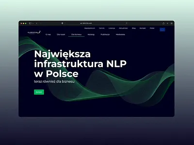 NLP (AI) Web Application for Wrocław University of Technology ai branding graphic design logo ui