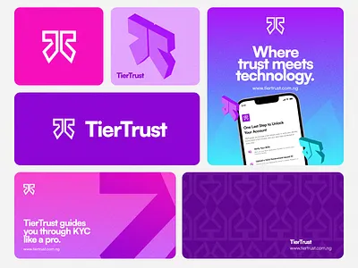 TierTrust: Brand Identity & Digital Experience brand identity brand identity design branding finance fintech graphic design graphics design logo logo design onboarding product design ui design ux design visual identity