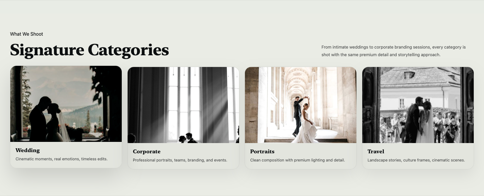Example of Minimalistic Design   Dark & Light Theme