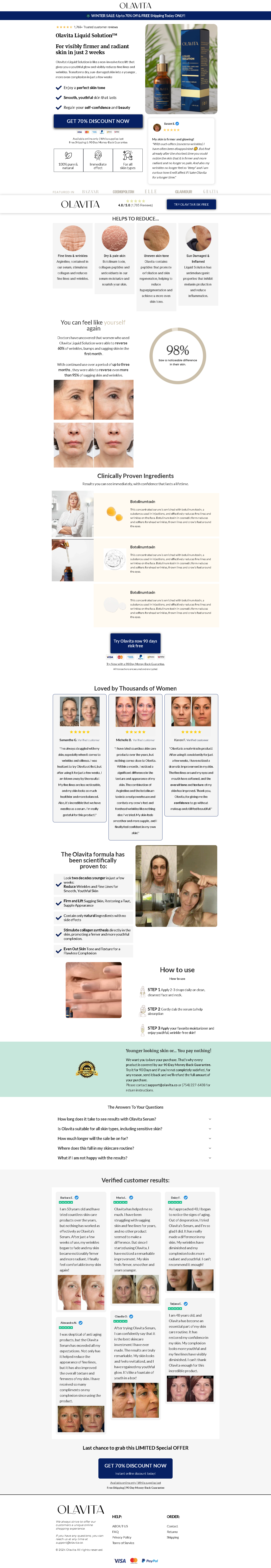 OLAVITA Pre Sales Pages On Funnelish Page advertorial page clone funnel clone funnelish funnel clone pre sale page clone template funnel funnelish funnelish funnel funnelish template landing page new funnel pre sale page product page template