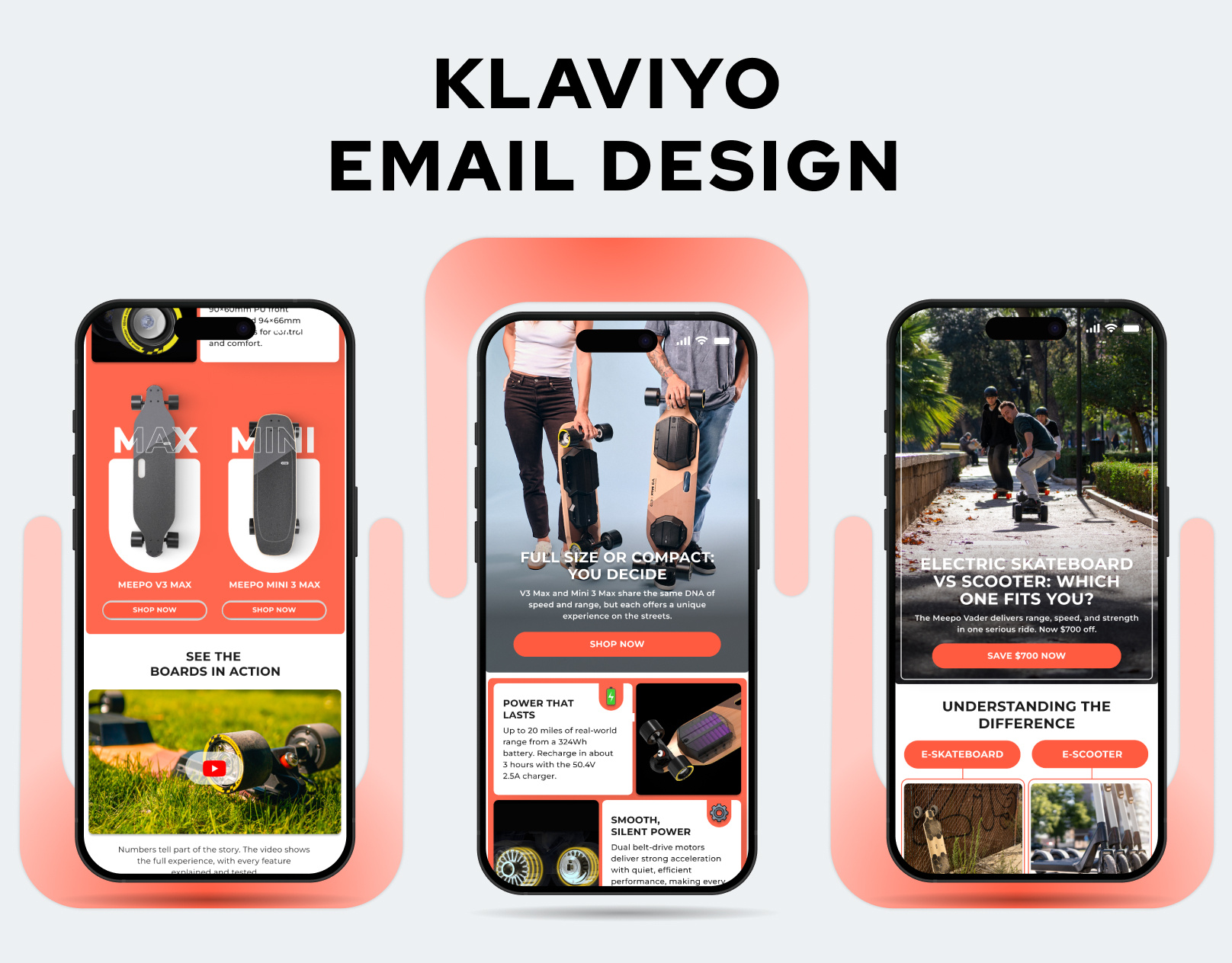 Klaviyo Email Marketing | Email Design & Campaigns for Meepo abandoned cart conversion optimization crm emails customer journeys ecommerce emails email automation email branding email copywriting email sequences email templates klaviyo design klaviyo email klaviyo flows lifecycle marketing performance marketing post purchase retention marketing sales emails shopify email welcome flow