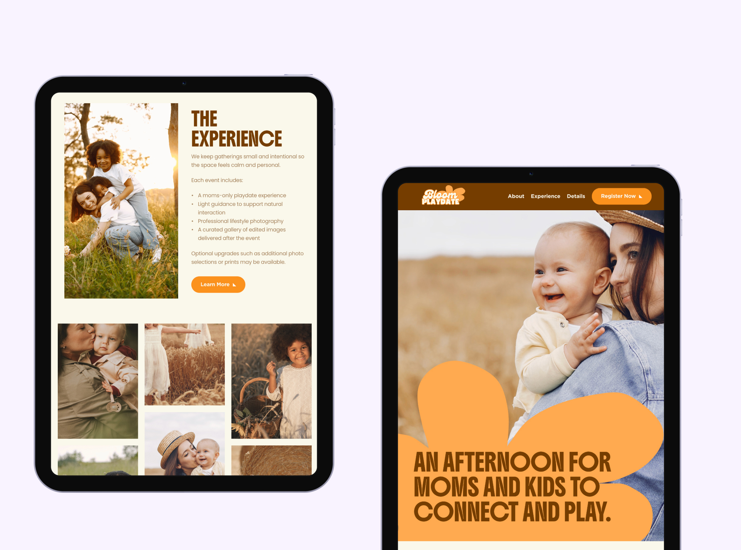Example of Colorful UI Design for Kids and Families | Framer Designer