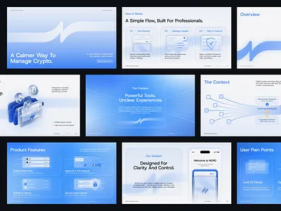 NORD - Crypto Wallet Pitch Deck brand branding crypto crypto app crypto pitch deck crypto platform crypto wallet cryptocurrency deck deck design design pitch pitchdeck pitchdeck design ppt presentation presentation design security slide slideshow