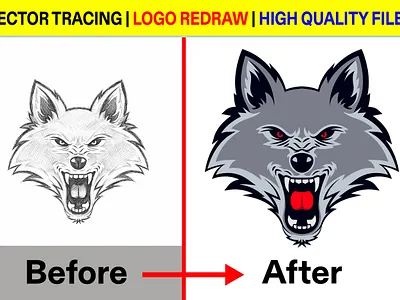 Logo Vector Tracing | Manual Redraw | Print-Ready convert raster to vector convert to vector edit logo image to vector jpg to vector logo trace manual vector tracing png to vector raster to vector sketch to vector turn image into vector vector art vector file vector illustration vectorize image