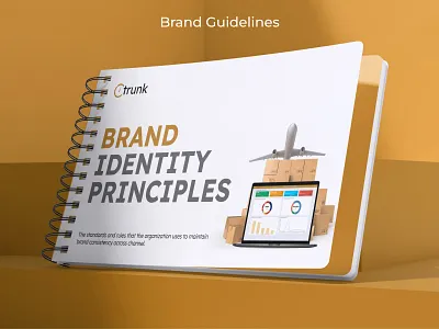 cTrunk - Brand Guidelines brand guidelines brand identity brand system branding design graphic design logistics minimal design modern branding presentation design visual identity