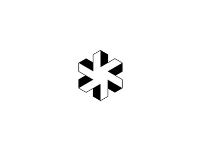 Logo Design 3dlogo architecturallogo asterisklogo blackandwhite boldlogo brandidentity branding designinspiration dimensionallogo geometricdesign graphicdesign isometric logodesign logomark modernlogo perspectivelogo