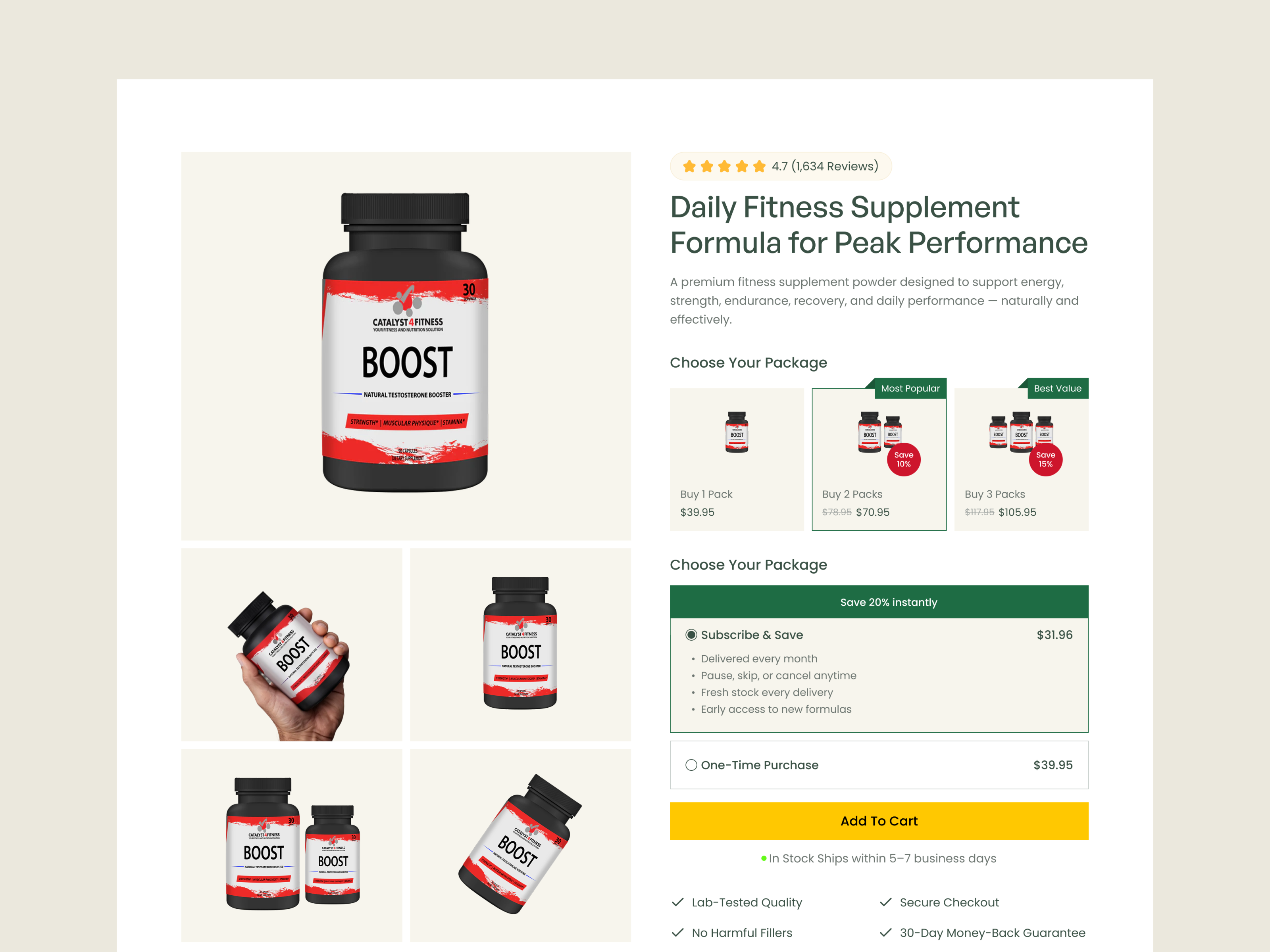 Supplement Ecommerce Buy Box Subscription Landing Page buy box cro ecommerce cro website d2c website design dtc ecommerce ecommerce ecommerce website healthcare website medical website shopify shopify ecommerce shopify website subscription supplement supplement brand supplement ecommerce supplement web ui supplement website website design