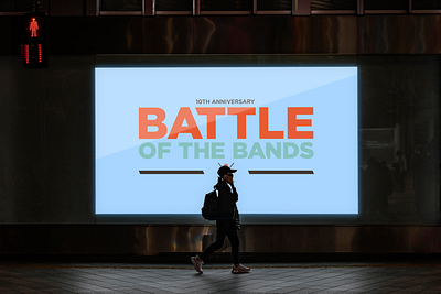 Battle of the Bands - Logo & Branding adobe illustrator battle of the bands branding fall festival icon logo design tennessee