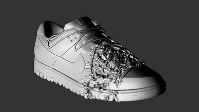 Sneakers photorealism