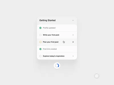 Simplicity always wins! 💪 card interaction ui design