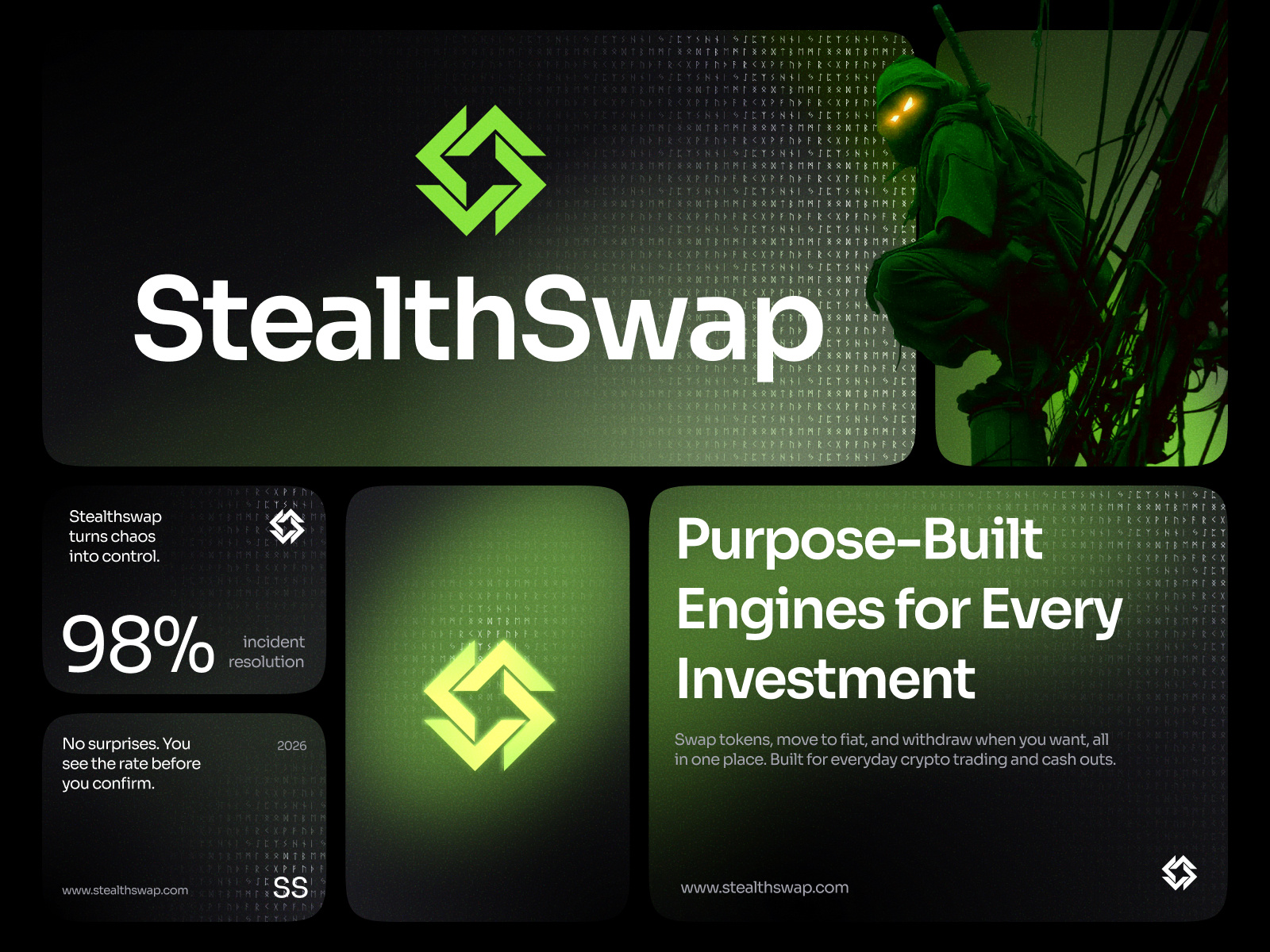 Crypto App Branding - StealthSwap