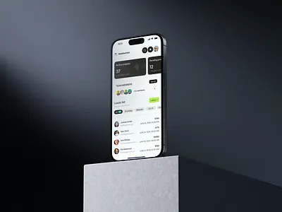 Mobile iOS App Design for SaaS app app design application application design design graphic design interface ios app ios app design mobile mobile app mobile app design product product design saas service startup ui uiux ux