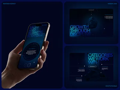 Website Design for Unaverage Partners — Sales Training Platform animation logo motion graphics ui