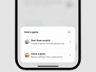 pickup / host a game [interaction] app application basketball design fitness football game interaction ios jitter modern motion motion graphics new game smooth ui ui design ux