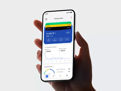 Apex — Finance Tracker Mobile App animate b2b clean component finance finance app fintech micro components microinteraction minimal modern product design saas startup ui design