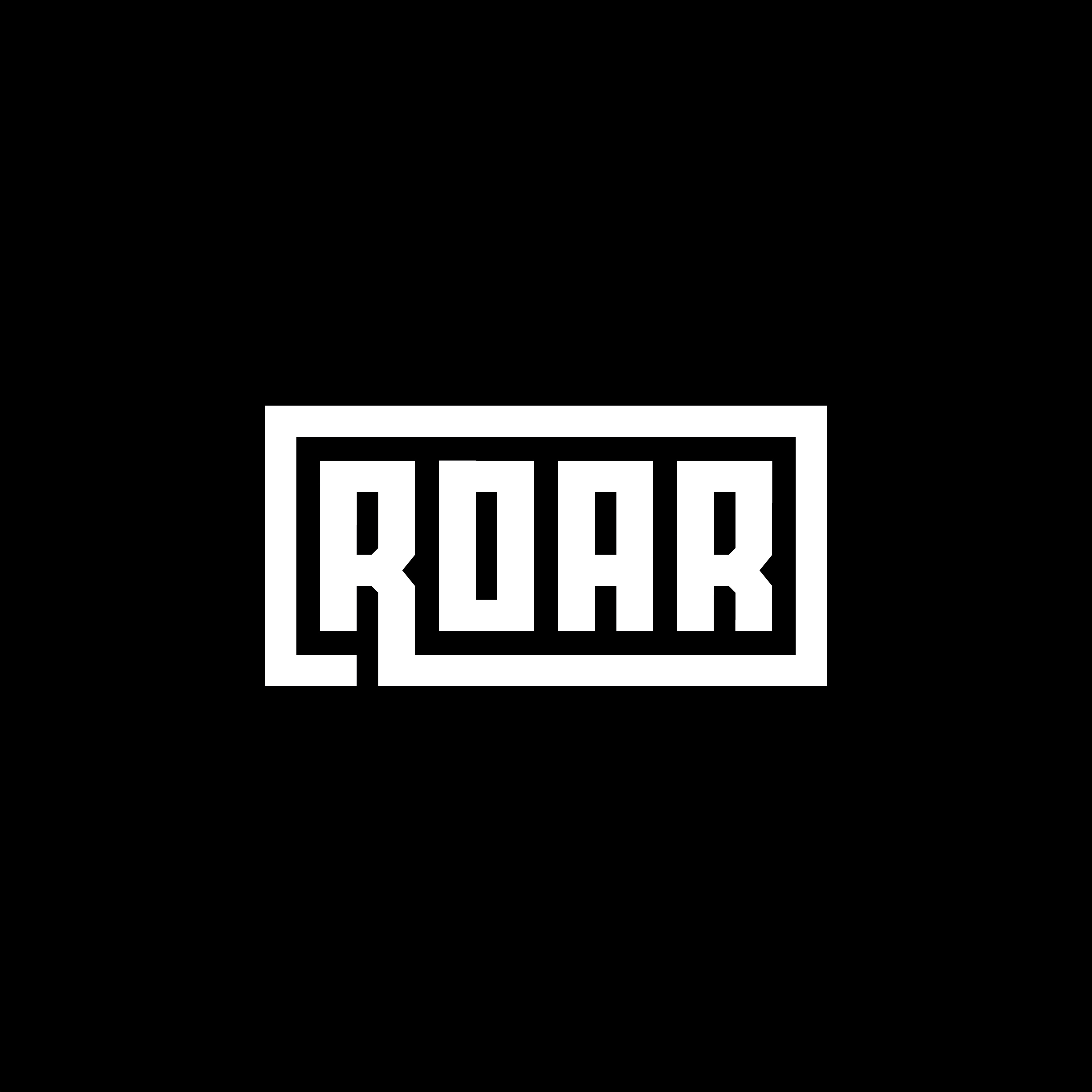ROAR Logo Design for Clothing Brand brand identity branding clothing design font font style graphic design hand lettering handmade handtype lettering lettr mark logo logo esign logo letter logo type minimalist modern monogram typography
