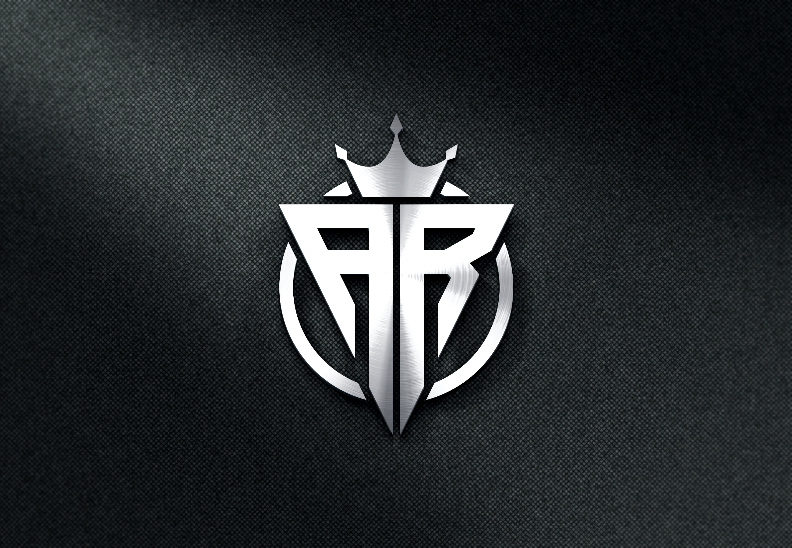 Badge Logo AR Monogram with Crown Element for Branding badge logo brand identity branding design font font type graphic design hand lettering handmade initial logo letter mark lettering logo logo design logo letter logo type mirrorring monogram typography