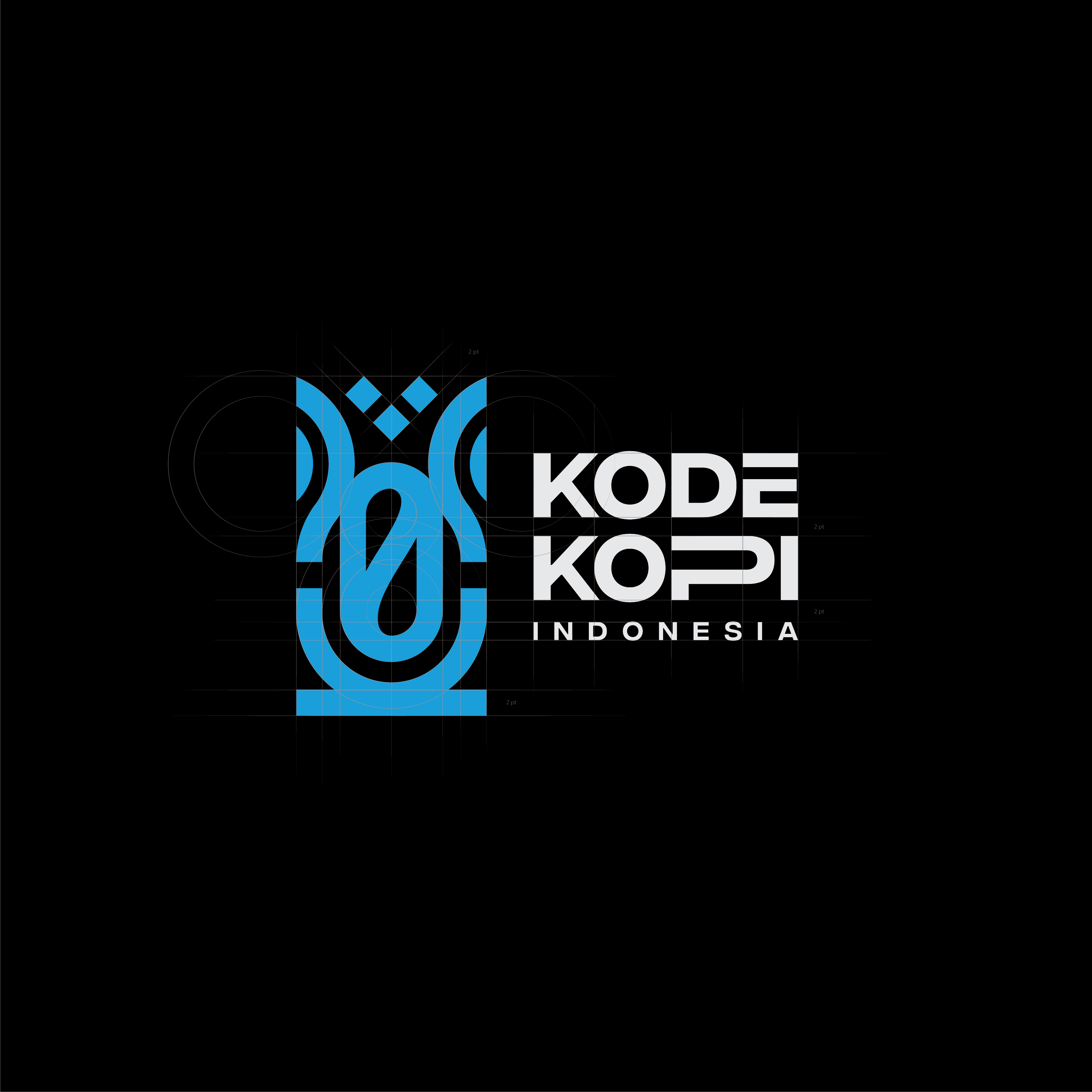 Kode Kopi Logo for Digital Agency brand identity branding clothing custom logo design font font type graphic design hand lettering handmade iconice logo letter mark lettering logo logo letter logo type monogram typography