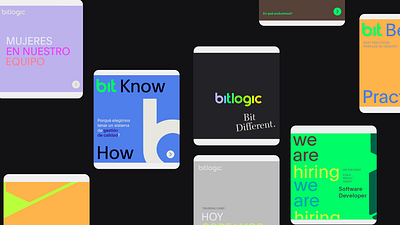 Bitlogic I animation app branding design graphic design illustration logo ui ux vector