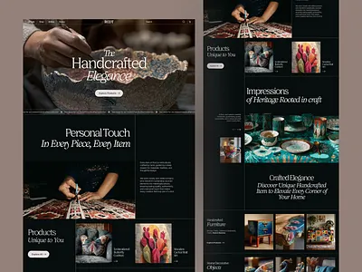 Artisan Home Decor Website Design brand website design ecommerce ecommerce website handcraft home decor website handcrafted products handcrafts home decor home decor ui home decor website design ui ui design ui ux web ui website website design