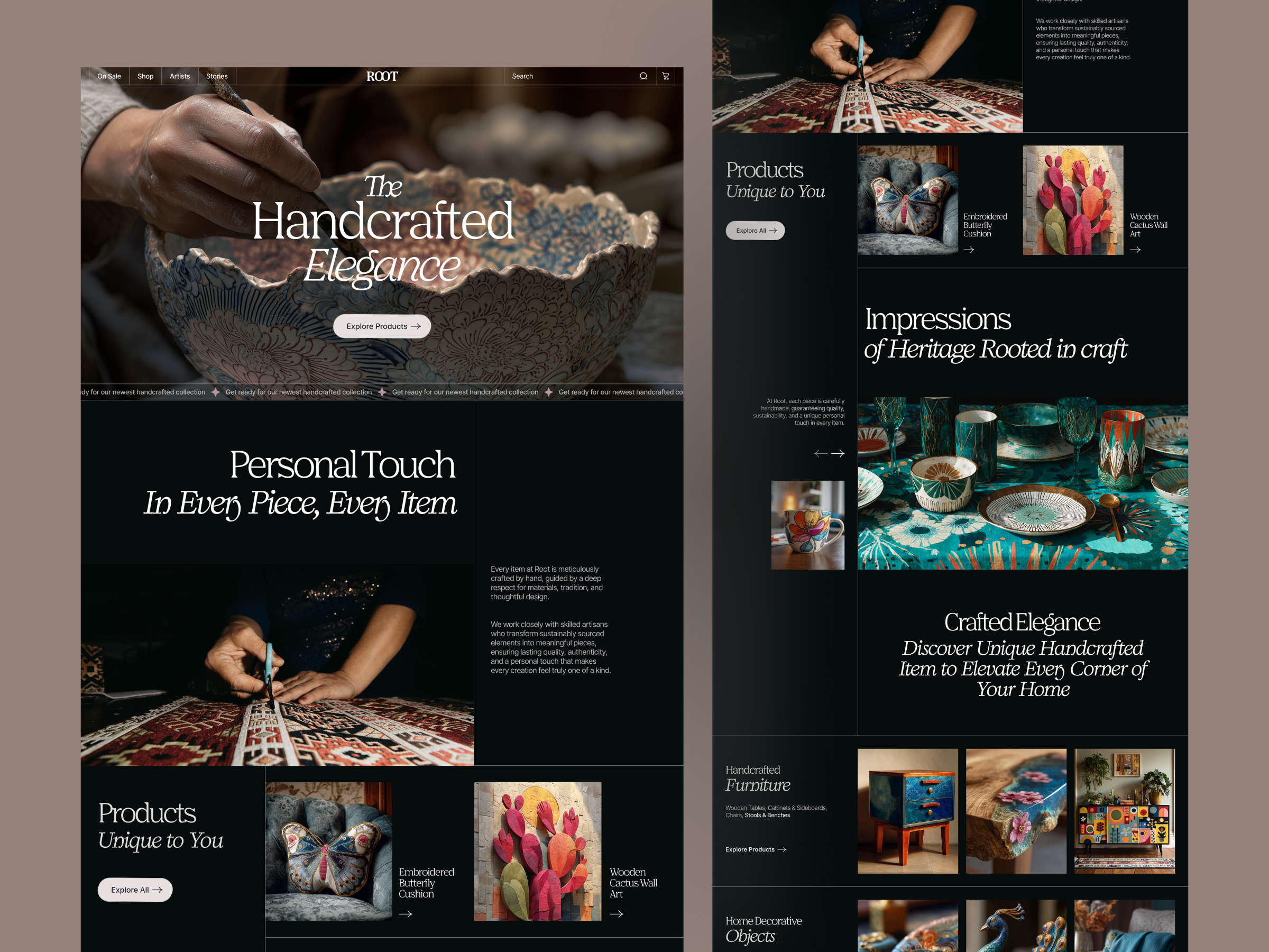 Example of Ecommerce Design & Development