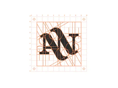 AN NA monogram typography Exclusive Logo for sale by Anhdodes an anhdodes animation branding calligraphy design graphic design lettering logo logo design logo designer logodesign minimalist logo monogram na symbol typography