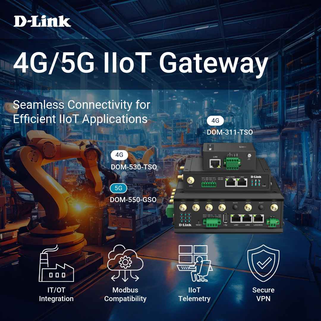 4G / 5G IIoT Gateway – Product Social Media Design