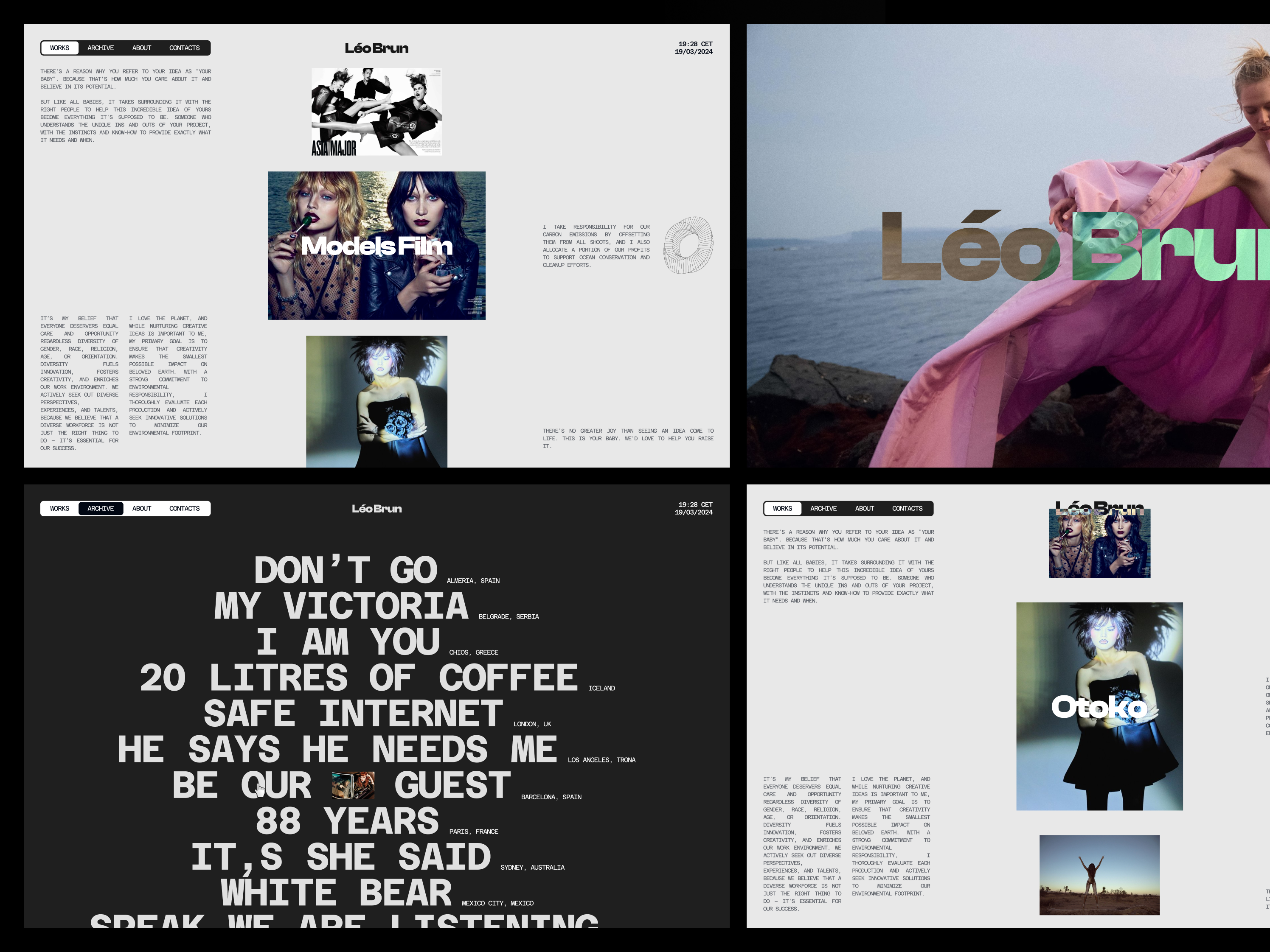 Example of Custom Webflow Development Website