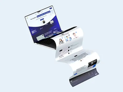 ZEN - A Mental Health Application - Landing Page brand identity design mental health typography ui user experience ux website design