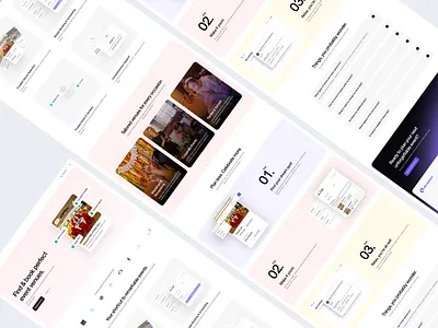 Event landing page branding design event graphic design illustration logo product design ui ui design web design