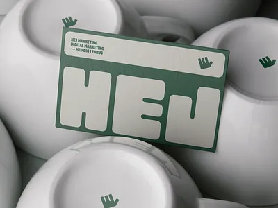 Hej Marketing Visual Identity branding graphic design logo print