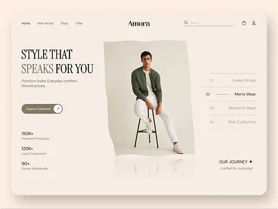 E-commerce Fashion Website clothing brand website clothing website ecommerce website fashion fashion landing page fashion landing page design fashion shopify website fashion store fashion website fashion website design landing page lifestyle men fashion website online shop shop shopify website uiux website website design women fashion