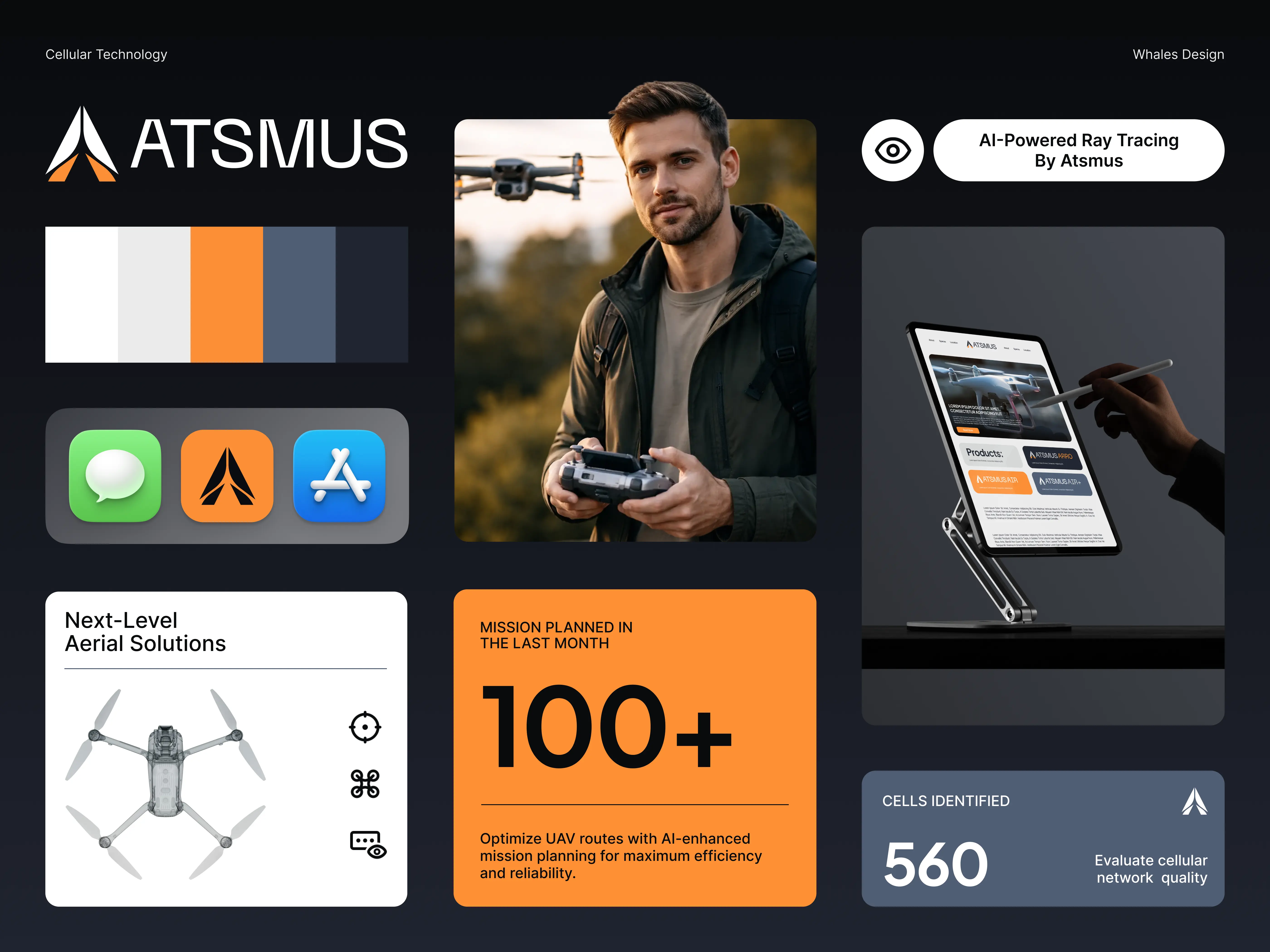 Branding & Visual System for Atsmus🚀 brand designer brand guidelines brand identity branding graphic design logo logo design ui