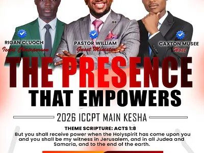 ICCPT MAIN KESHA POSTER graphic design