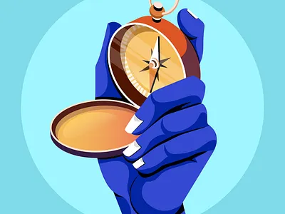 Navigator art artwork character design concept digital illustration flat vector graphic design illustration vector