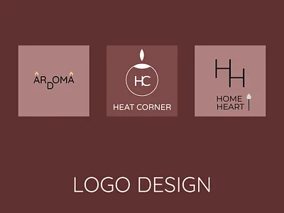 Logo design for a candle shop adobe illustrator adobe photoshop branding candle design figma graphic design illustration logo ui