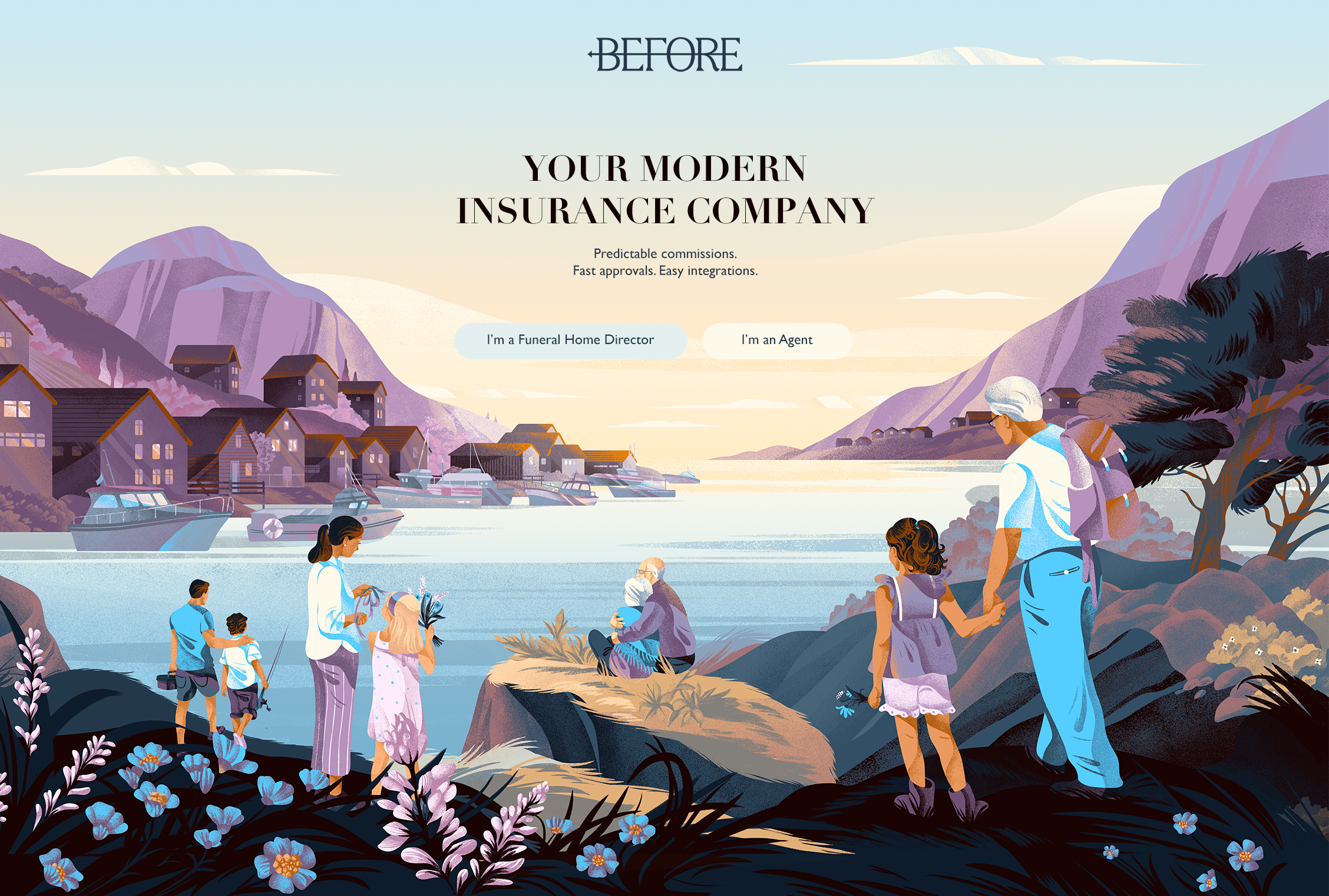 Example of The illustration for the wonderful Before project (part 1)