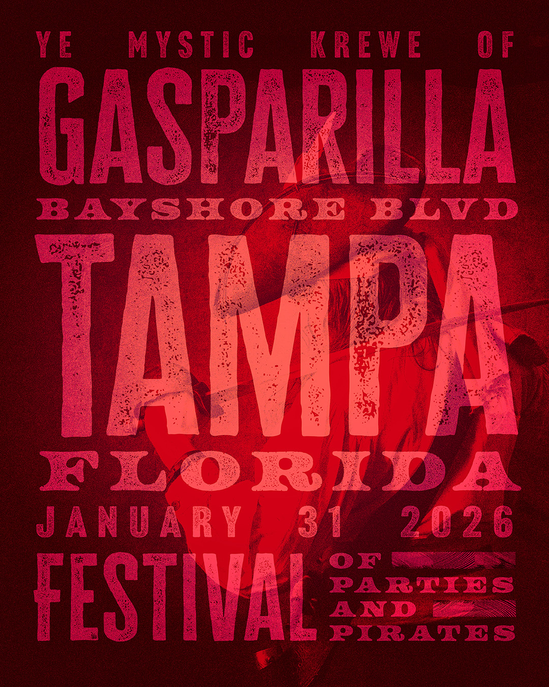 Gasparilla - Tampa, FL brand brand assets branding design graphic design illustration logo social social post type typography vector
