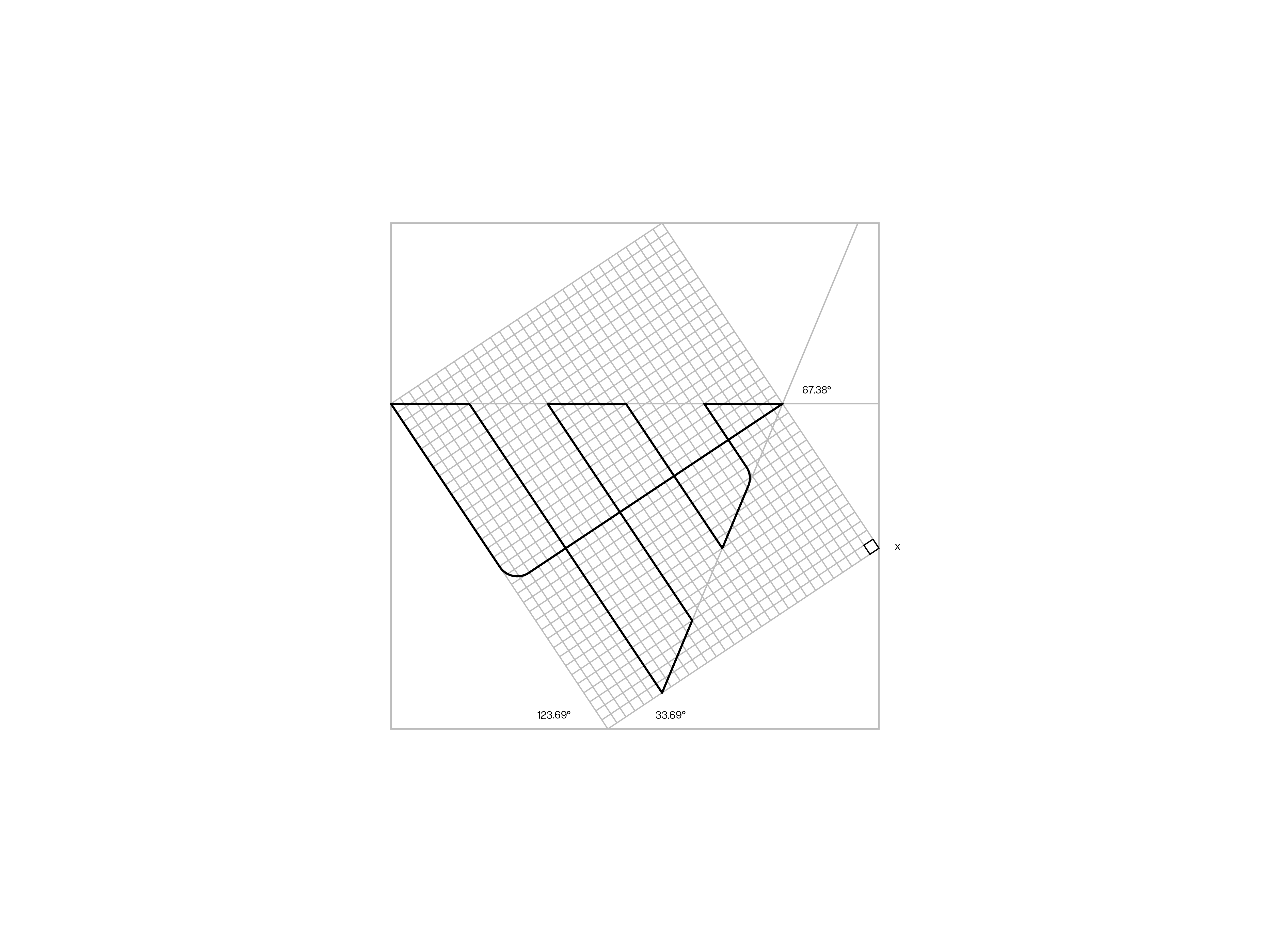 Variate Logo — Grid Drawing brand design brand guidelines branding graphic design grid grid logo identity design logo logo design monogram
